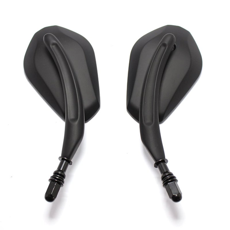 MISS MOLY Black Motorcycle Rear View Side Mirrors For Harley Davidson Road King Road Glide - Image 5